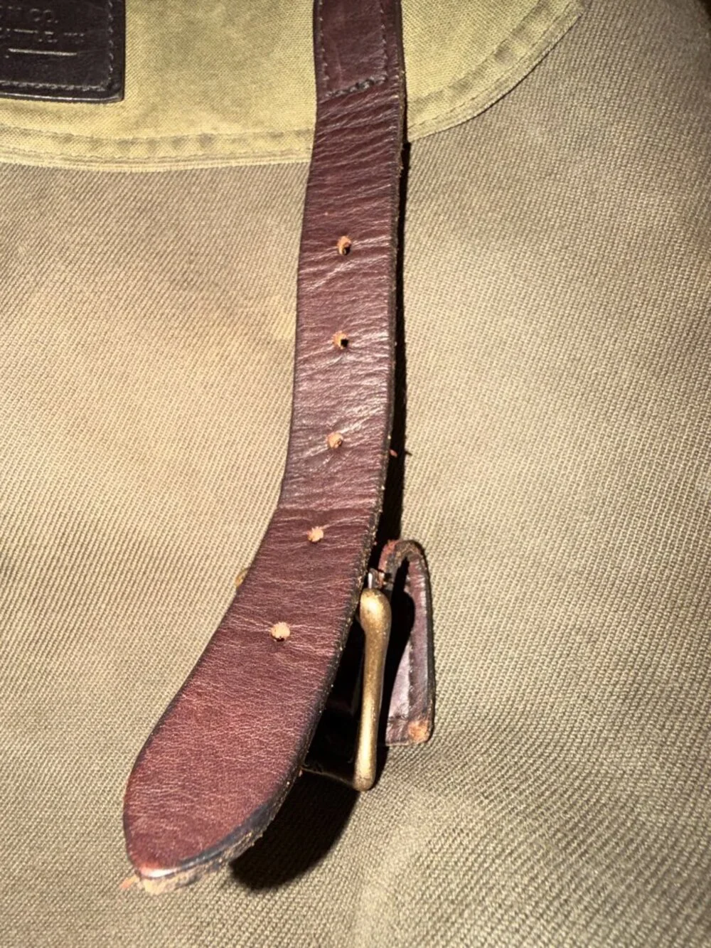 Filson waxed canvas backback MADE IN USA